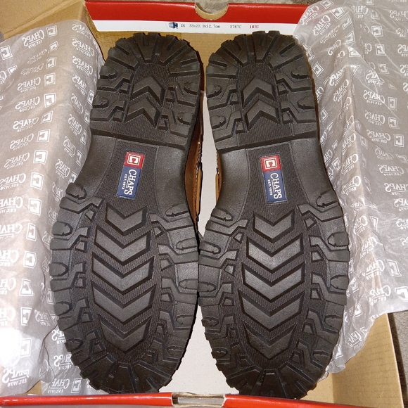 Chaps Eugene Brown/Tan Mens Shoes Size 8 - Picture 4 of 7